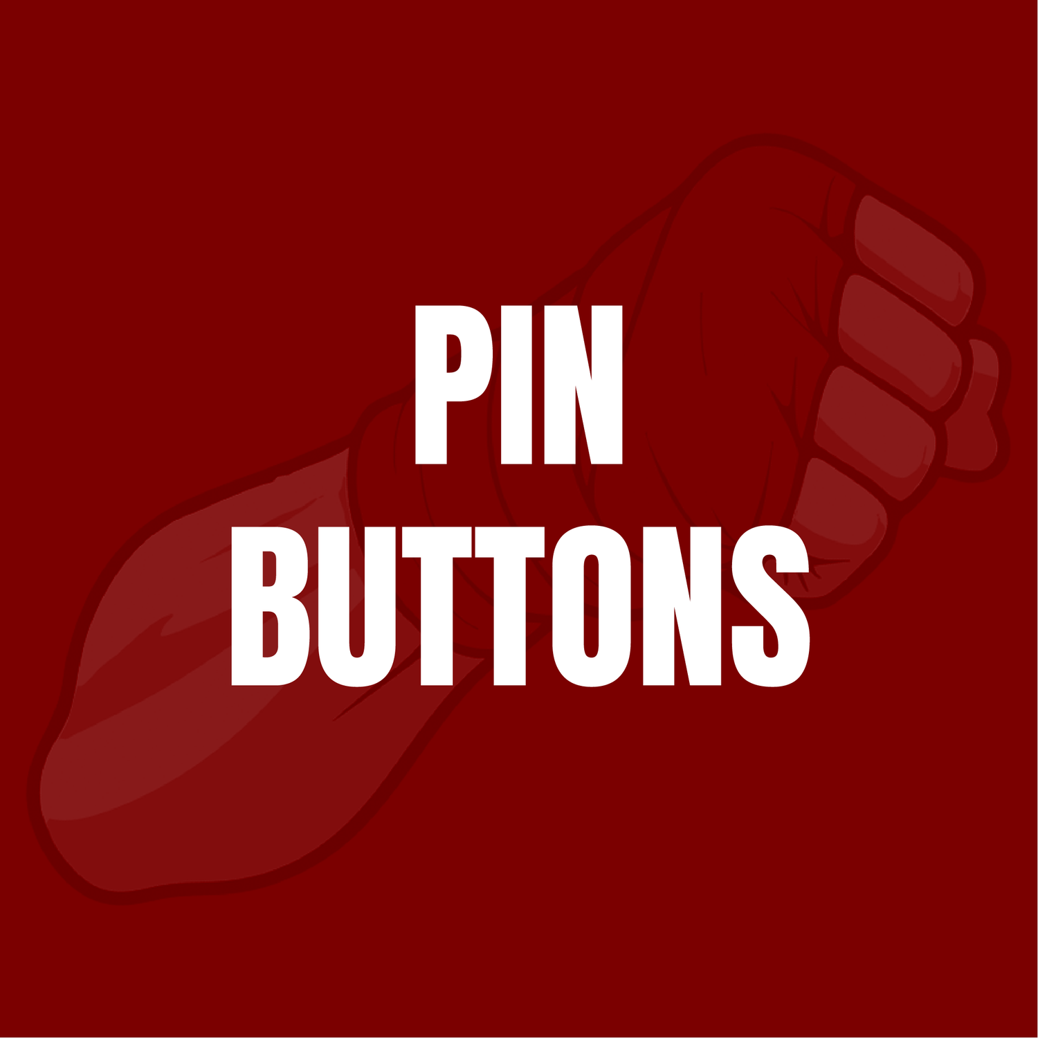 Pin buttons